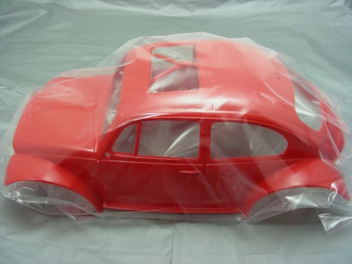 Tamiya 58618 Monster Beetle 2015 Main Sand Scorcher Blitzer VW Red Bug Body NEW! - Picture 2 of 9