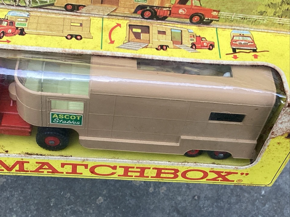 Matchbox King Size Articulated Horse Van New In The Box K-18 Lesney England NOS - Image 4 of 4