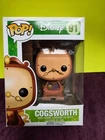 funko pop action figure Disney 91 Cogsworth Pop figure