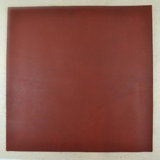 Cowhide Leather Piece - 12 x 12 - California Burgundy - Oil Tan E261 