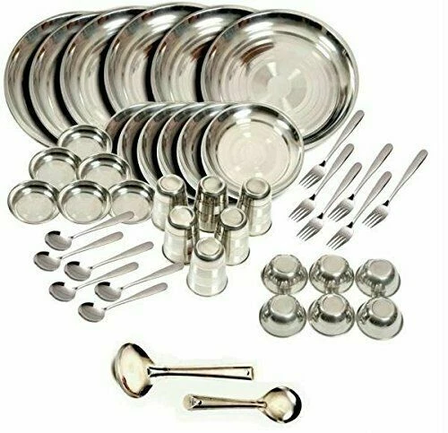 Best Quality Stainless Steel Dinner Set of 44 Pcs eBay