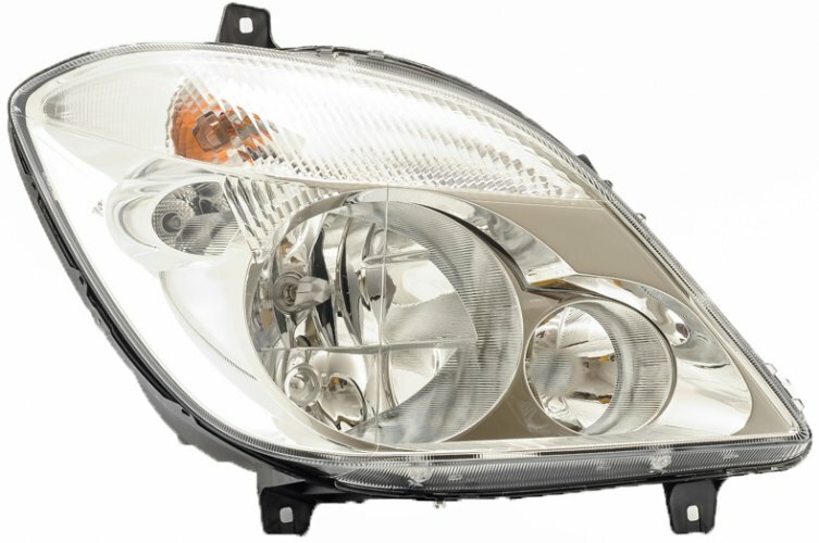 Phare avant droit Mercedes Sprinter 2006-2013 optique de rechange halogène H7
