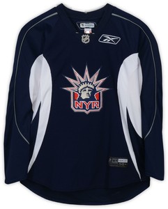 New York Rangers Team-Issued Navy Liberty Practice Jersey - Size 58+ - Fanatics | eBay