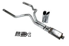 98-03 Ford F-150 3" Dual Exhaust Kit Magnaflow XL Slash Tip