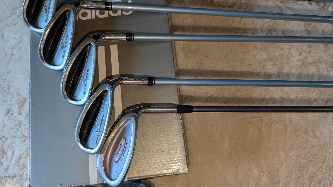 Bridgestone iron set Paradiso Ladies Iron .7. 8 .9 Sw pw