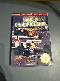 Nintendo NES Nigel Mansell's World Championship mit OVP und Anleitung  Top