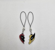 Deadpool  Wolverine Best Friends Phone Charm / Keychain Marvel's Deadpool