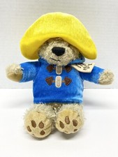 Paddington Bear Plush 7 Blue Coat Yellow Hat Stuffed Animal Yottoy