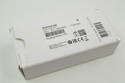 SAIA BURGESS PCD3.E165 Digital Input Module 8ms 24VDC (1308)