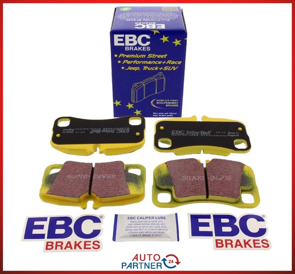 EBC FüR Porsche 911 997 Sportbremse Yellowstuff BremsbeläGe BeläGe Hinterachse-image