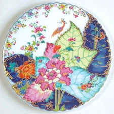 Mottahedeh Tobacco Leaf Tea Tile 406175