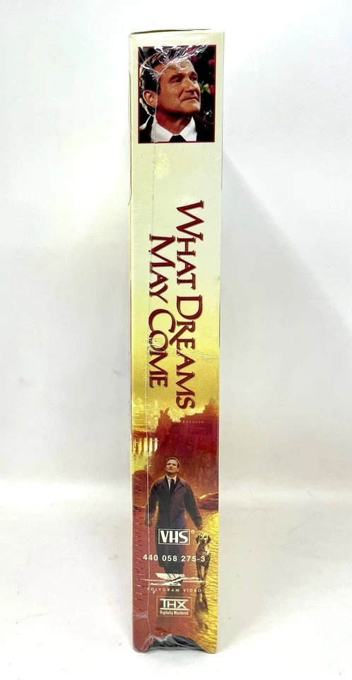 RARE Vintage 1999 WHAT DREAMS MAY COME Factory Sealed VHS Tape! Robin Williams - Image 4 of 4