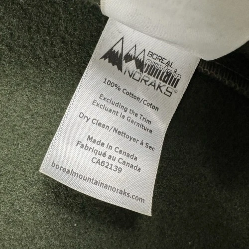 Boreal Mountain Anoraks Vest Men’s Small Green Wool Outdoor Hiking Hunting image 23