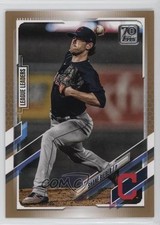 2021 Topps League Leaders Gold 303/2021 Shane Bieber #105 0n64