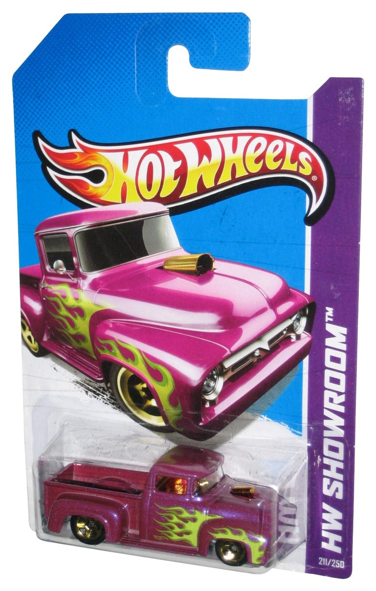 Hot Wheels HW Showroom (2012) Purple Custom '56 Ford F-100 Truck