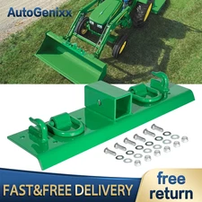 For John Deere 1025R Compact Tractor Bolt on Grab Hooks & D Rings & 2" Receiver