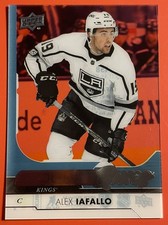 2017-18 Upper Deck Alex Iafallo #458 Clear Cut Young Guns RC Kings