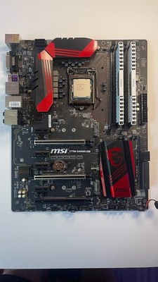 msi motherboard cpu combo ddr4 water cooler 23'' ASUS LCD monitor