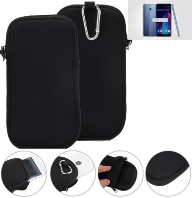 Neopren Schutz Hülle für HTC U11 Plus Case Holster Gürteltasche Travel bag sc