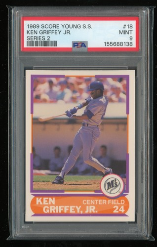 1989 Score Young Superstars #18 Ken Griffey Jr. RC *PSA 9* Rookie QTY Available
