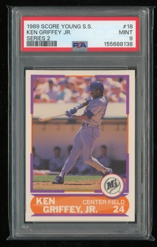 1989 Score Young Superstars #18 Ken Griffey Jr. RC *PSA 9* Rookie QTY Available