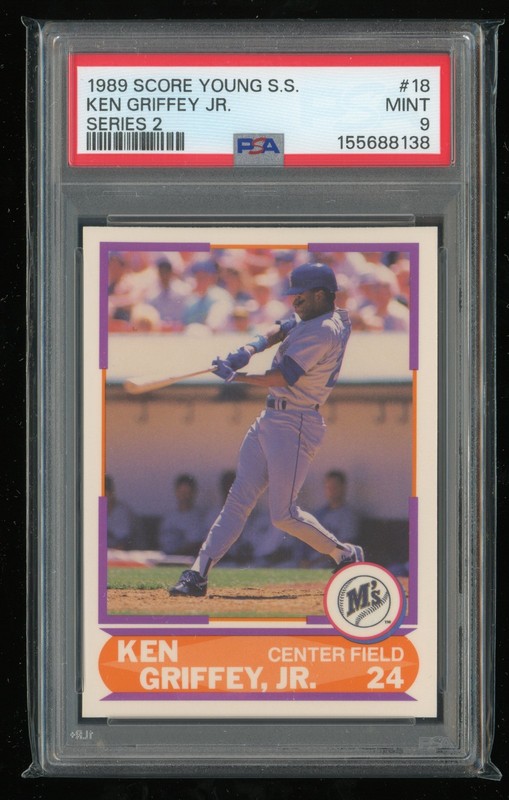1989 Score Young Superstars #18 Ken Griffey Jr. RC *PSA 9* Rookie QTY Available