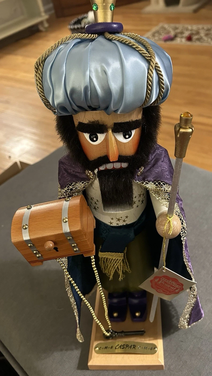 Steinbach CASPER S881 Nutcracker Wiseman series 17" New in Box