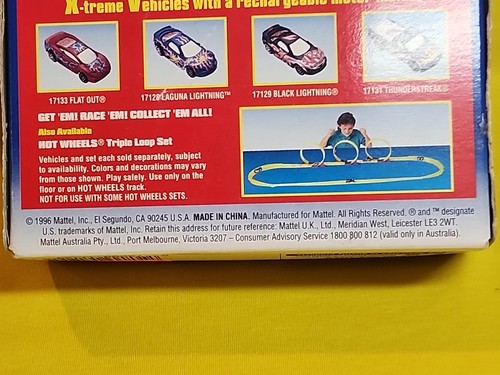 Coche Hot Wheels Motorizado X-V Racers Surge Eletronics 1996 #7 Sizzlers 🔥 (A2) - Imagen 18 de 21