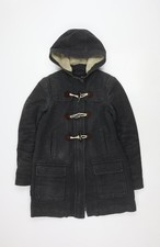 Dufflecoat Damen UK Größe 10 Boden Grau