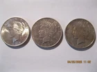 1923 P D S Peace Dollar LOT