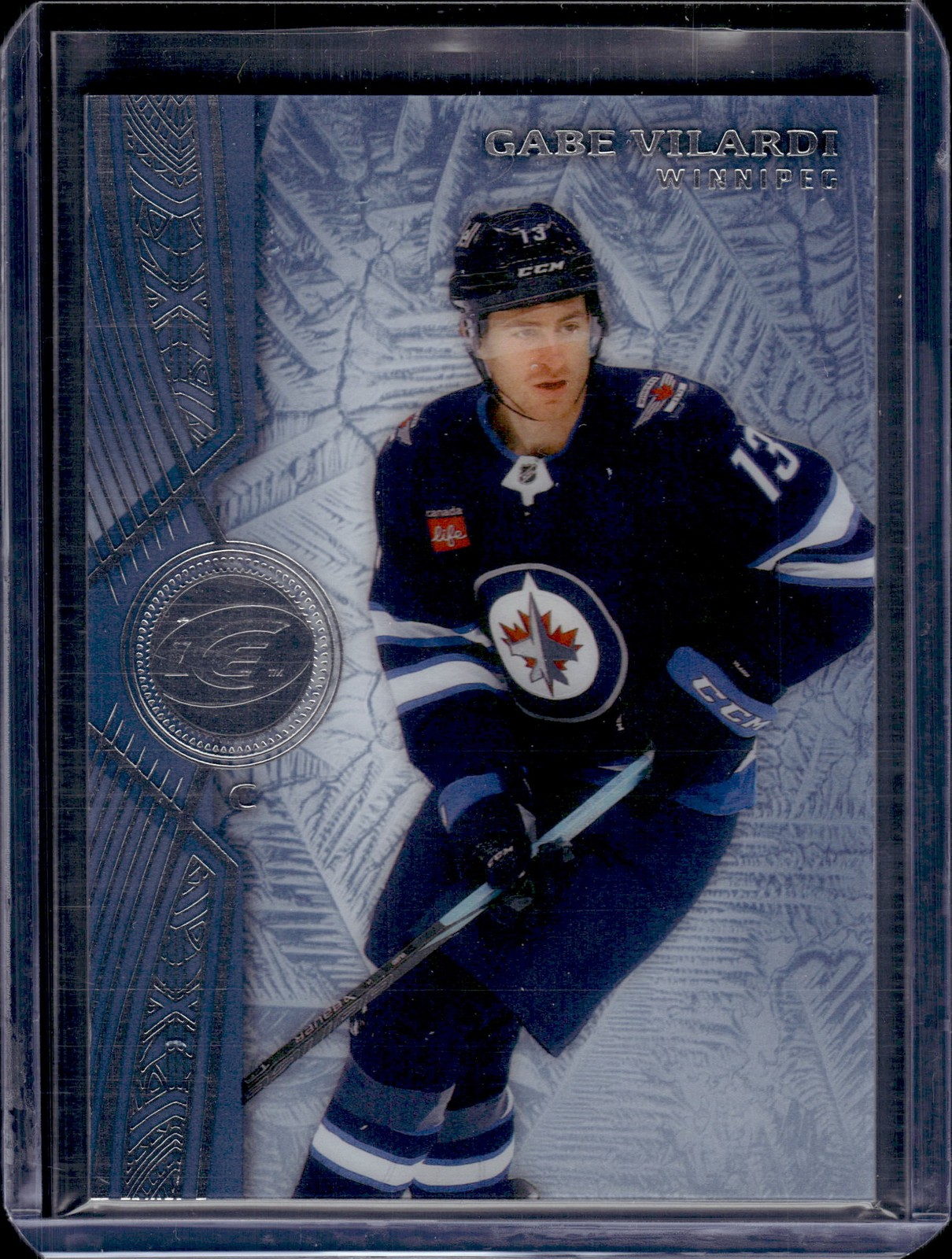 2025-26 Upper Deck Ice #77 Gabe Vilardi Winnipeg Jets