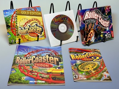 Roller Coaster Tycoon PC Game Collection � RCT 2, RCT 3 & Gold Edition
