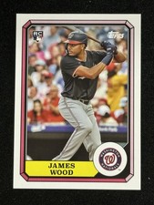 2025 Topps Archives - 1987 Topps Boardwalk and Baseball James Wood #87BB-3 (RC)