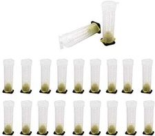 Beekeeping Rearing Cup Kit - Queen Bee Roller Cage Beekeeping Equipment Insects 