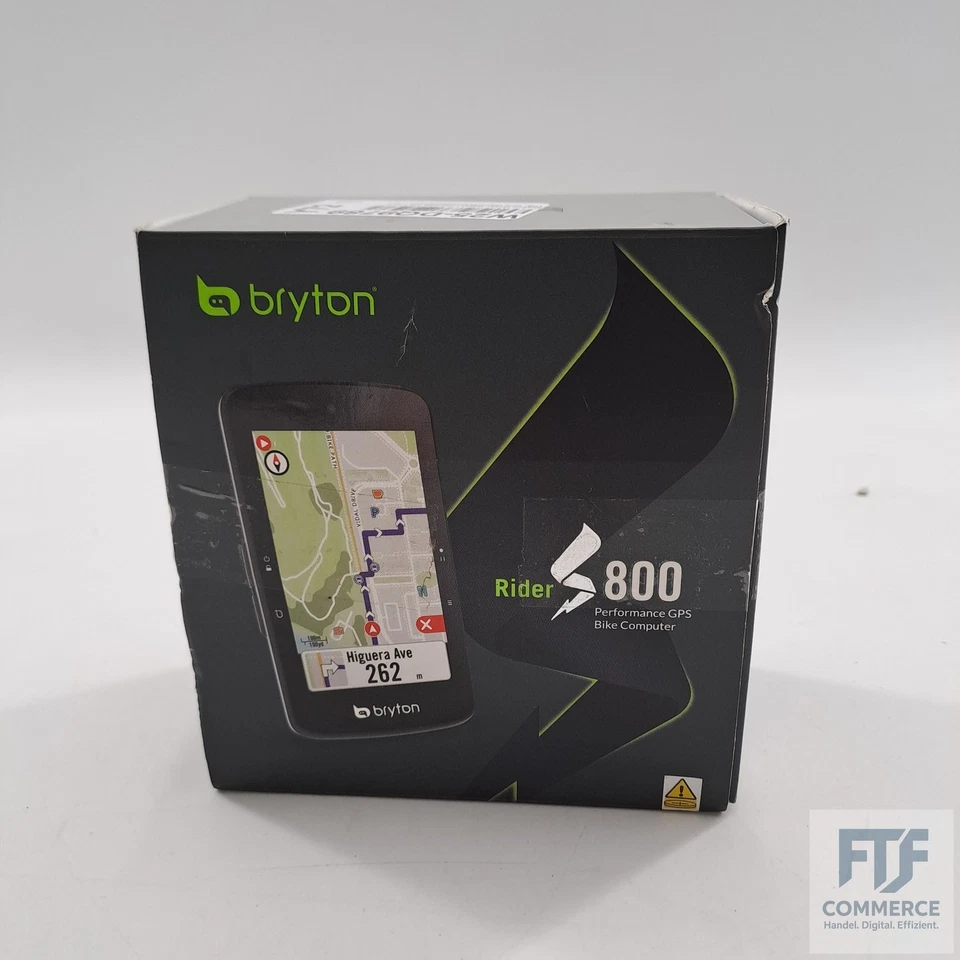 Bryton Rider S800T Einheitsgröße Bundle mit Herz, Tritt- und Geschwindkeitssenso - Bild 3 von 4