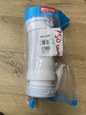 McAlpine WC-F33R Extra Long Flexible WC Pan Connector (238mm - 758mm) - New