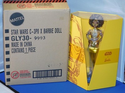 2019 Mattel Barbie Star Wars C-3PO Doll NMISB Limited Edition 1 of 20,000