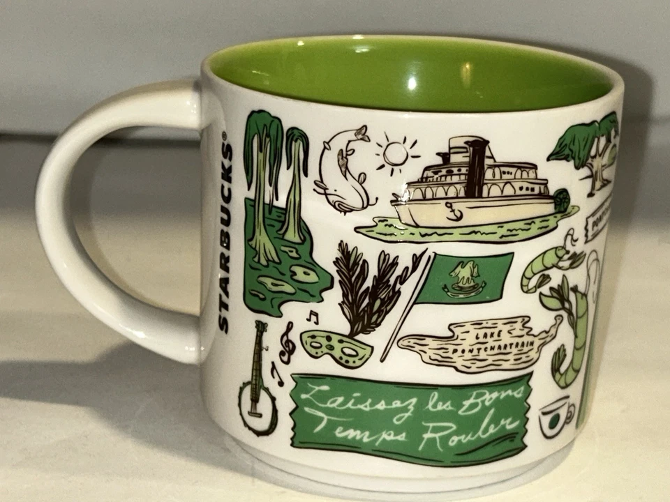TAZA DE CAFÉ STARBUCKS LOUISIANA TAZA TÉ HA ESTADO ALLÍ Foto 2 de 4