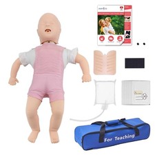 JNMFTD Infant Cpr Manikin, Baby Airway Obstruction Heimlich Training Manikin,...