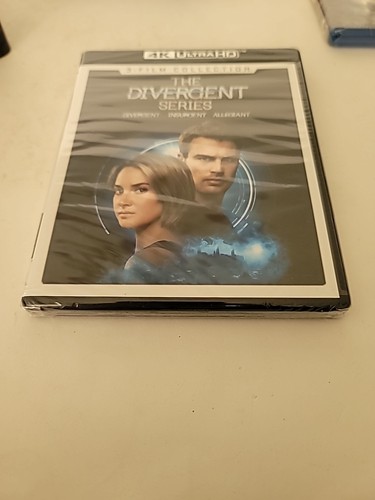 The Divergent Series 3 Film Collection 4K Ultra HD 2017 Insurgent Allegiant New  - Picture 3 of 3
