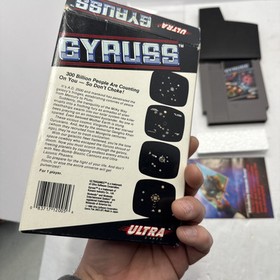Gyruss Nintendo Nes Game 1989 - With Box - No Manual