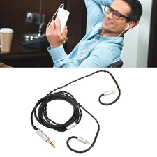 Earphone Upgrade Cable 2 Pin 0.78mm 3.5mm Plug OFC Core Replacement Earbuds Wire