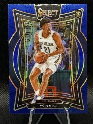 2024-25 Panini Select 88 Yves Missi Blue (Retail) New Orleans Pelicans Rookie
