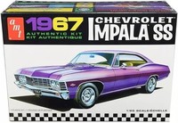 Amt 1967 Chevy Impala Ss (Stock) 2T 1/25 Scale Model Kit [New Toy]