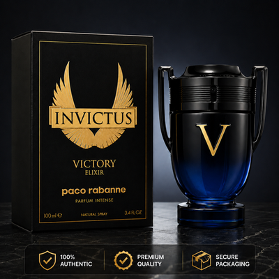 #ad Paco Rabanne Invictus Victory Elixir Parfum Intense 3.4 oz 100ml for Men New $50.00