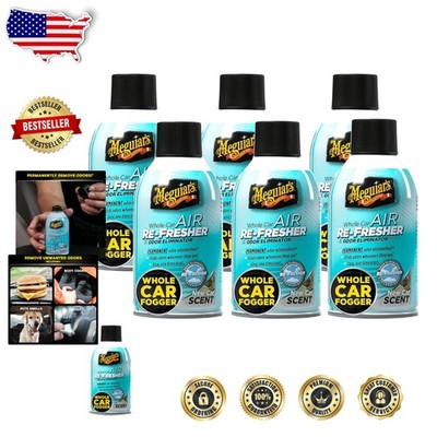 Whole Car Aerosol Odor Eliminator - 6 Pack, New Car Scent Mist