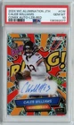 CALEB WILLIAMS 2024 WC COMIX RED LAZER ROOKIE RC AUTO #'D 2/2 PSA 10 POP 1 BEARS