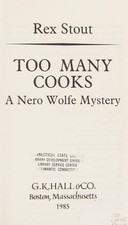 Too Many Cooks Hardcover Rex Stout Too Many Cooks Hardcover Rex Stout