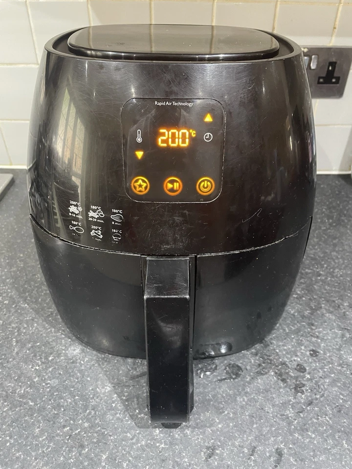Philips HD9240/90 Avance Collection Airfryer Extra-Large, 3L, 2100 Watt, Black, photo 2 of 5