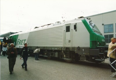 Foto Fret 427056 Frankreich Alstom Prima BB4200EL Innotrans 2002 10x15cm V2265d